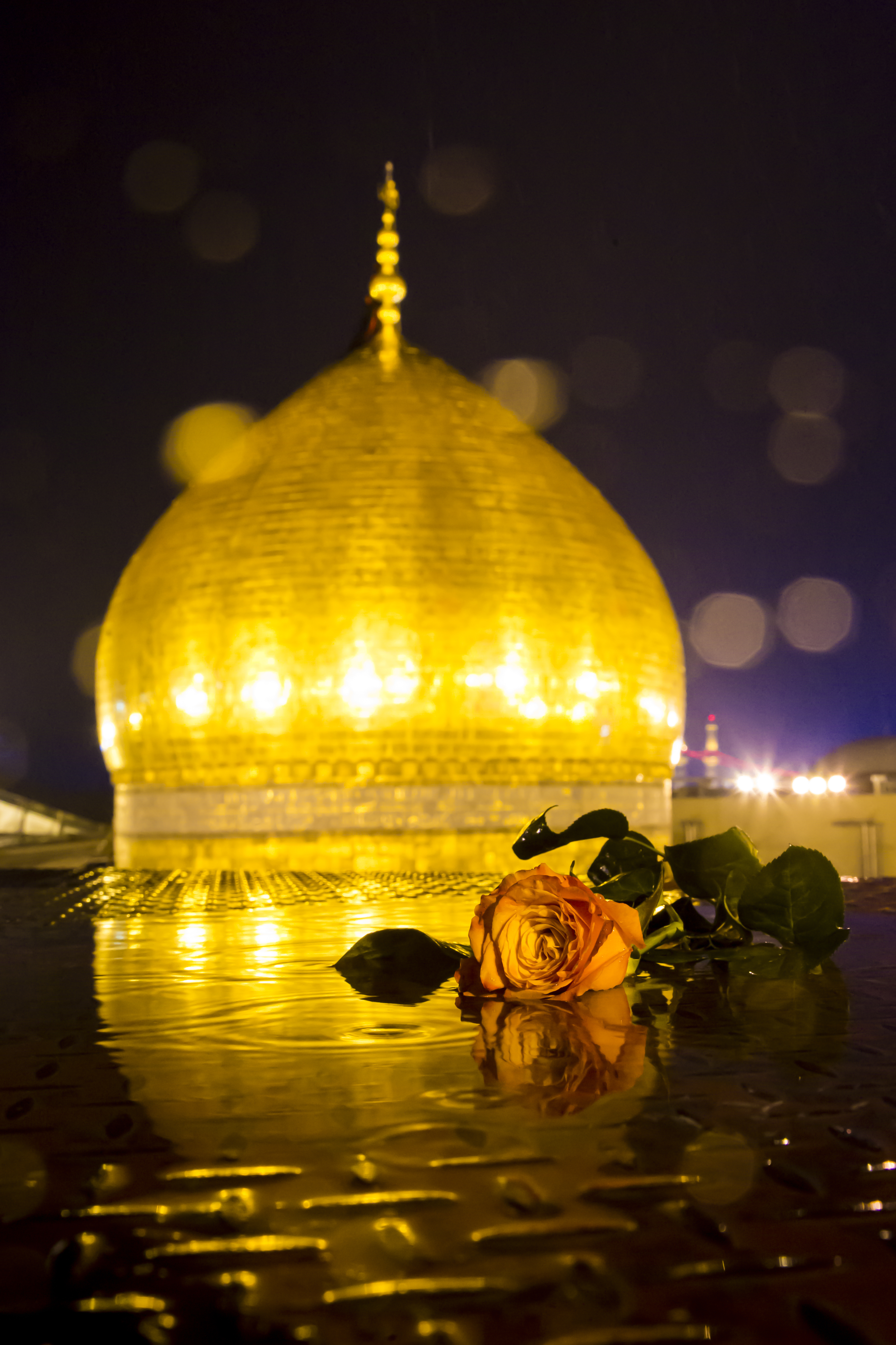 قبة حرم الإمام الحسين (عليه السلام)
