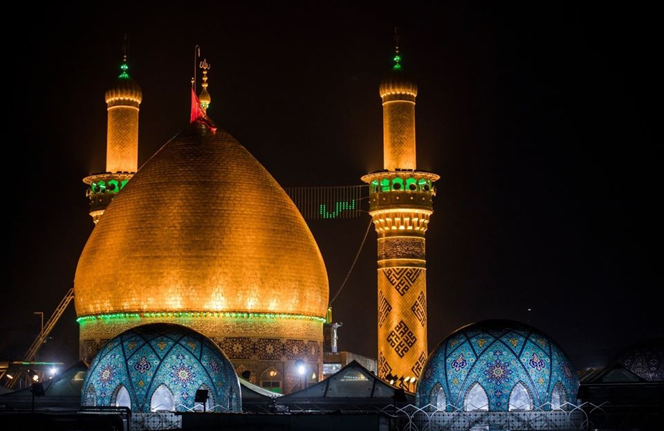 منارة وقبة ابي الفضل العباس (عليه السلام)