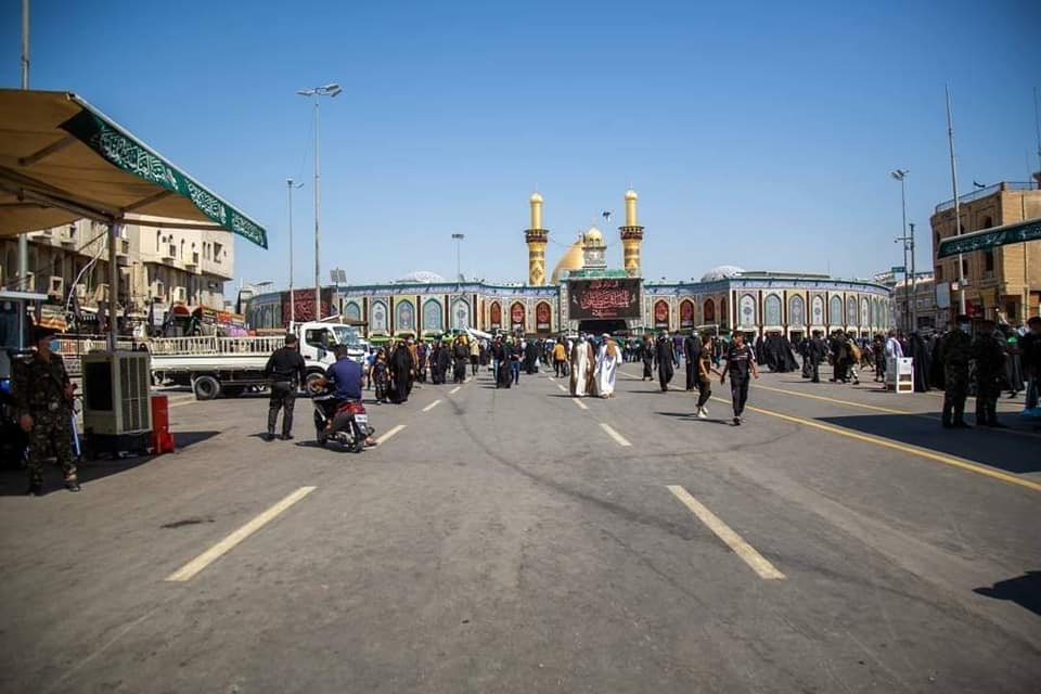 مرقد الامام العباس (عليه السلام))