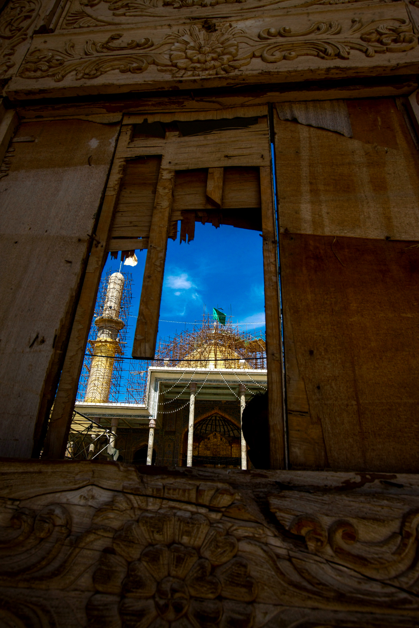 مرقد  الامامين العسكرين (عليهم السلام)