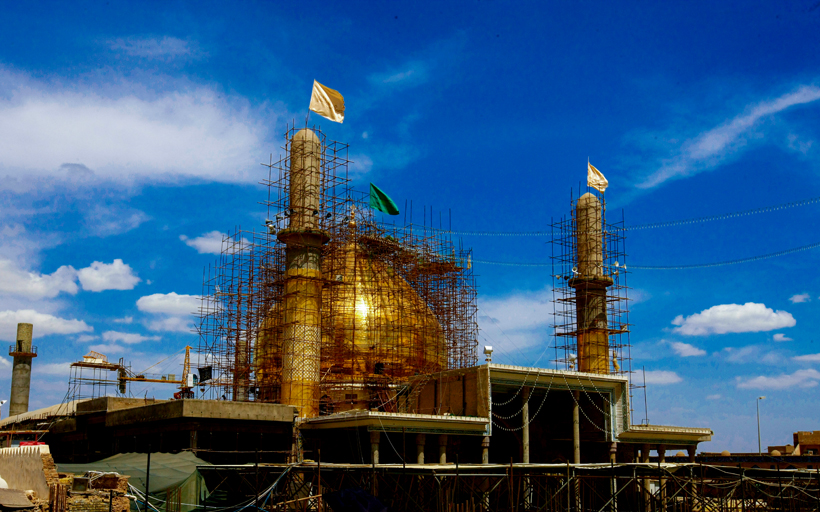مرقد  الامامين العسكرين (عليهم السلام)
