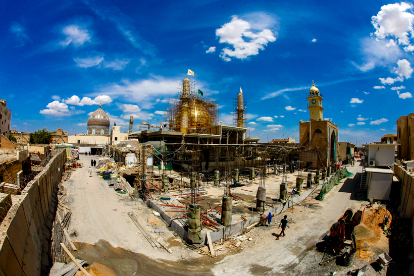 مرقد  الامامين العسكرين (عليهم السلام)