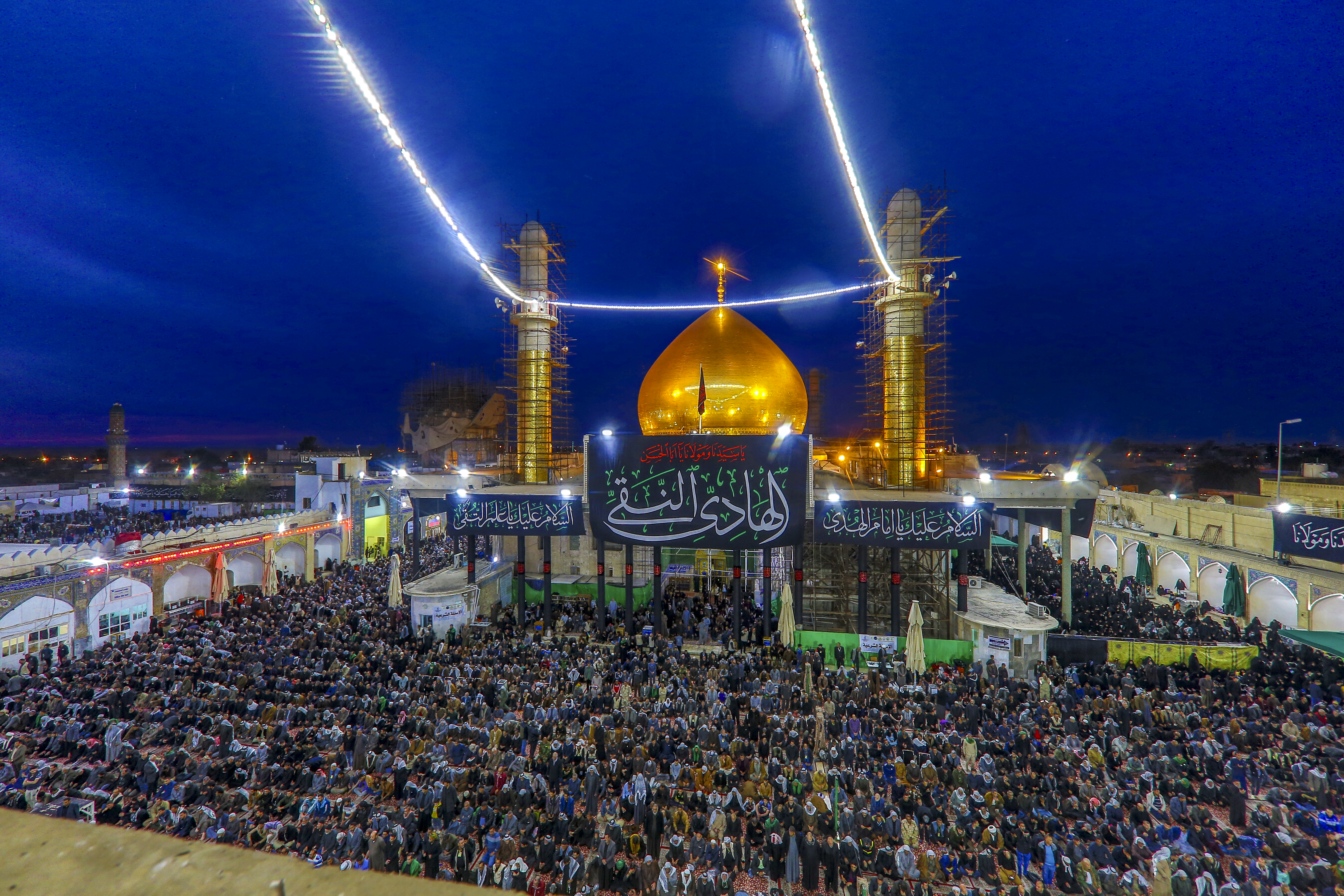 مرقد  الامامين العسكرين (عليهم السلام)