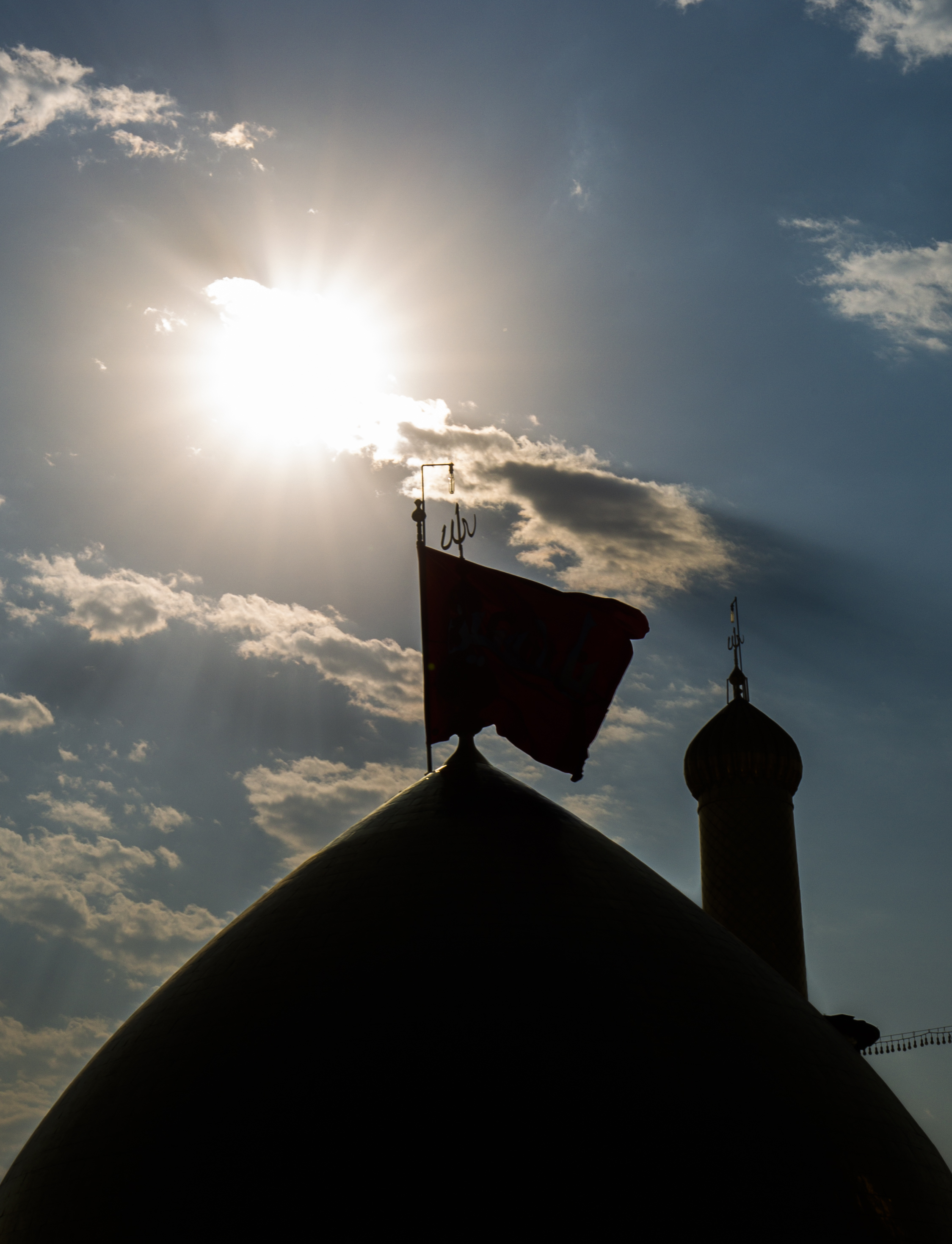 قبة حرم الإمام الحسين عليه السلام