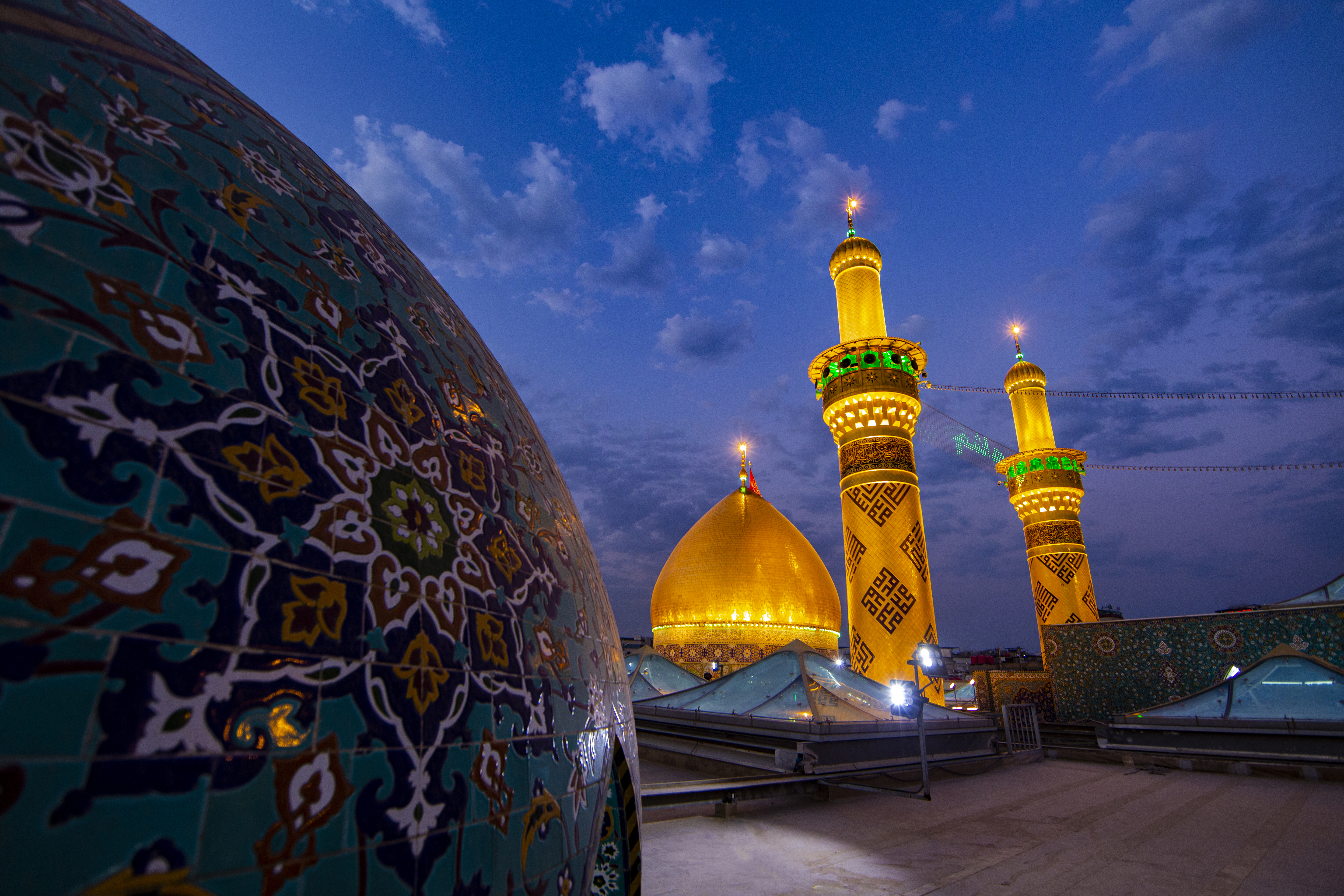 قبة أبي الفضل العباس عليه السلام