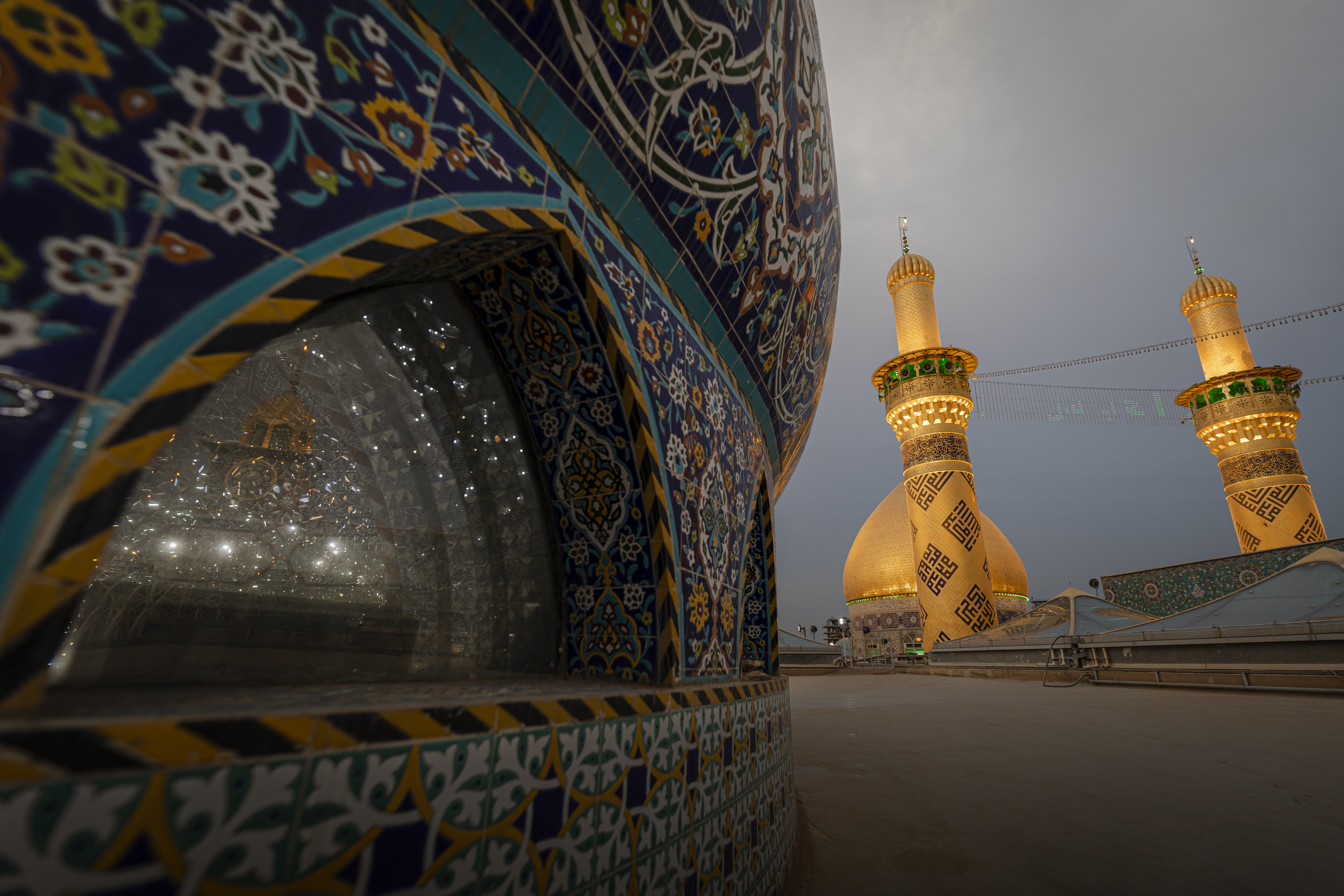 قبة أبي الفضل العباس سلام الله عليه