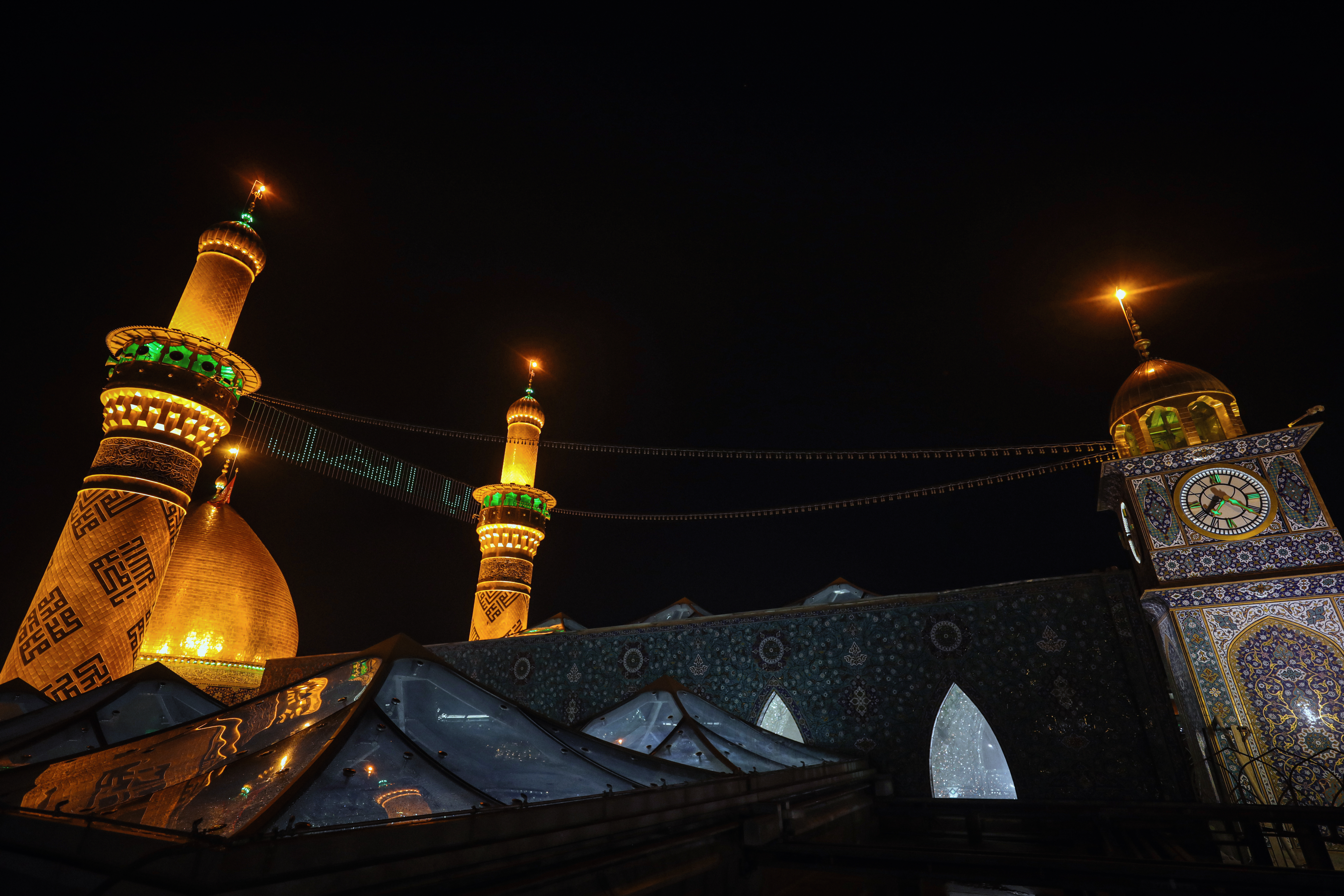 قبة حرم أبي الفضل العباس عليه السلام