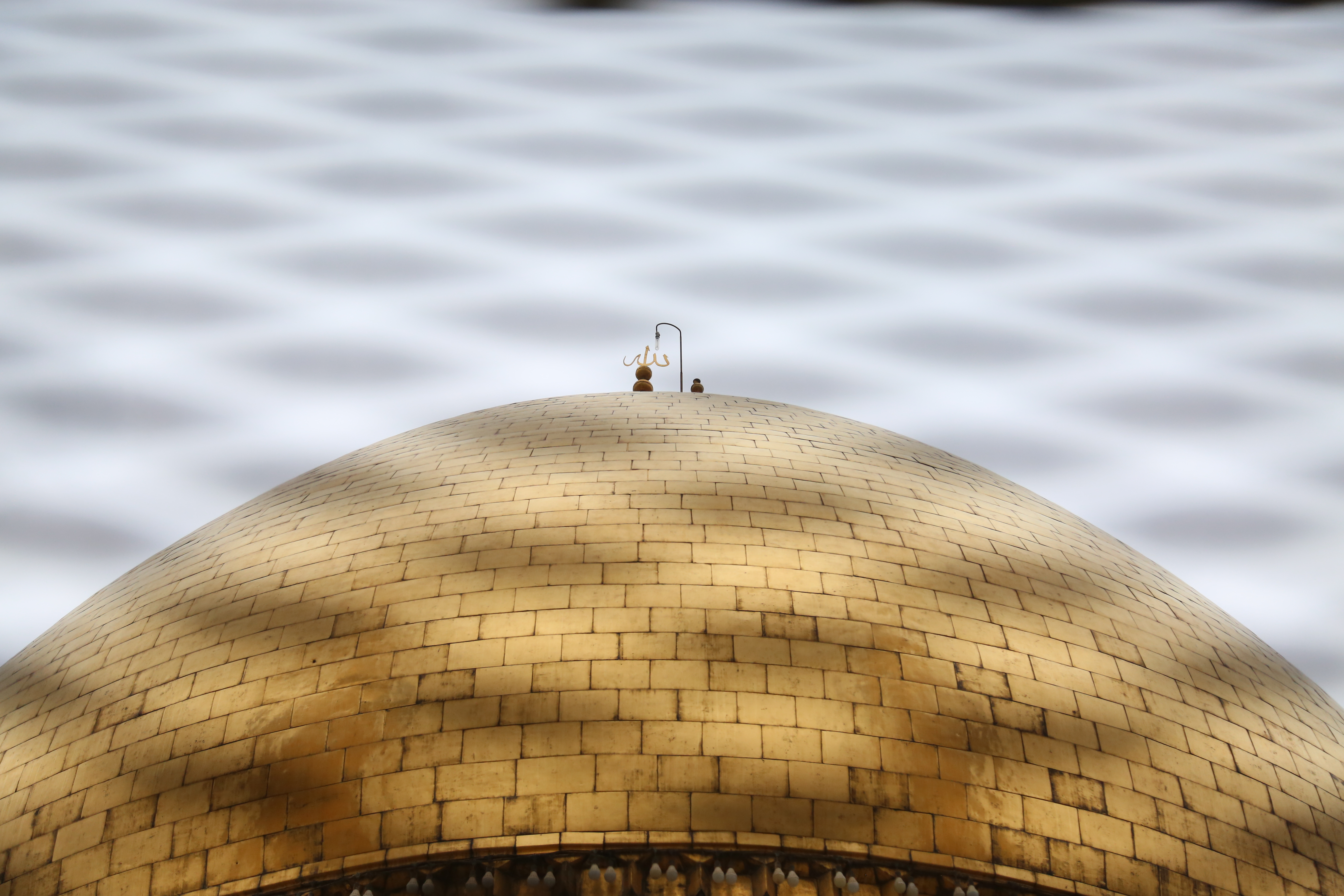 قبة حرم الإمام الحسين عليه السلام