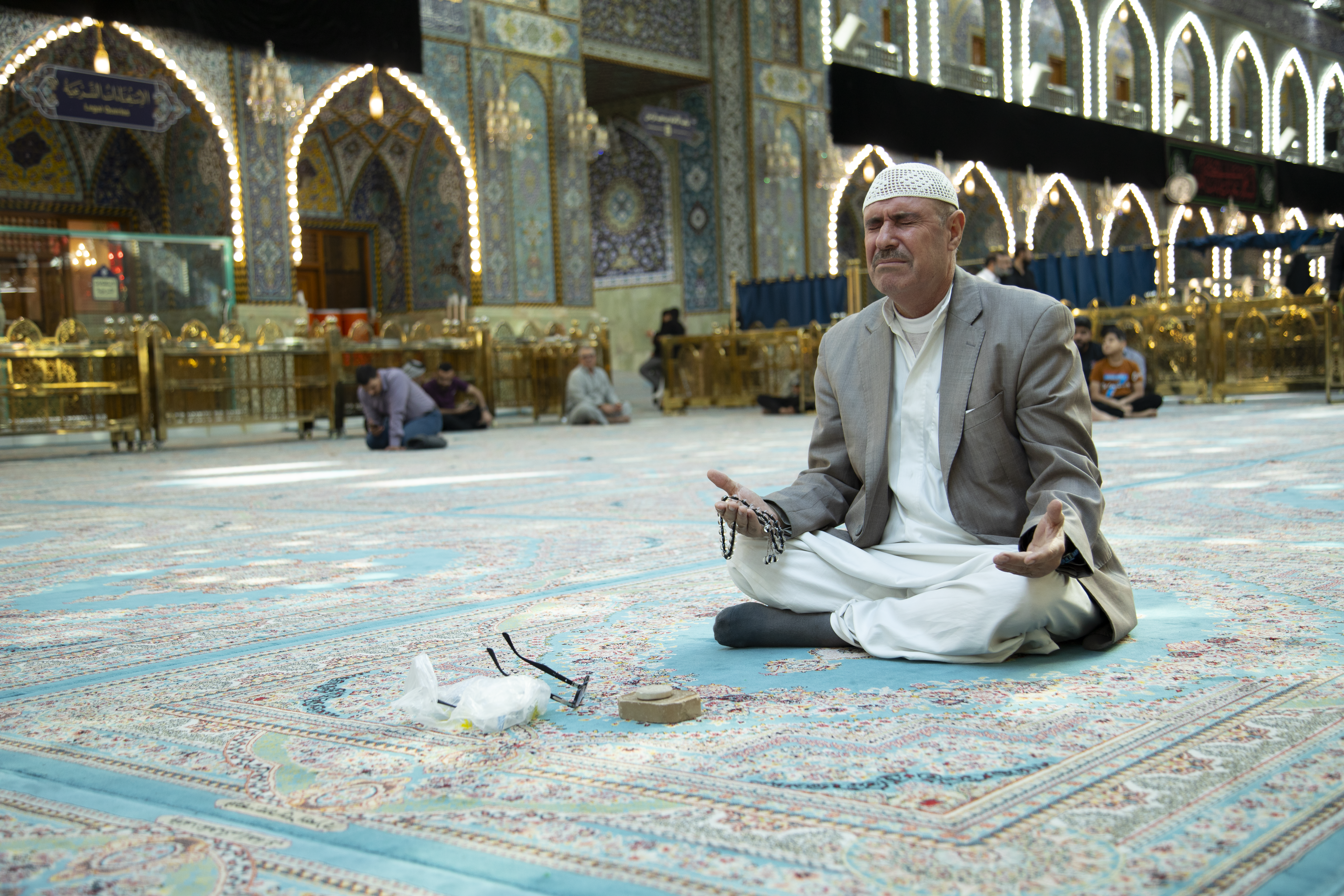 صحن المولى ابي الفضل العباس عليه السلام 