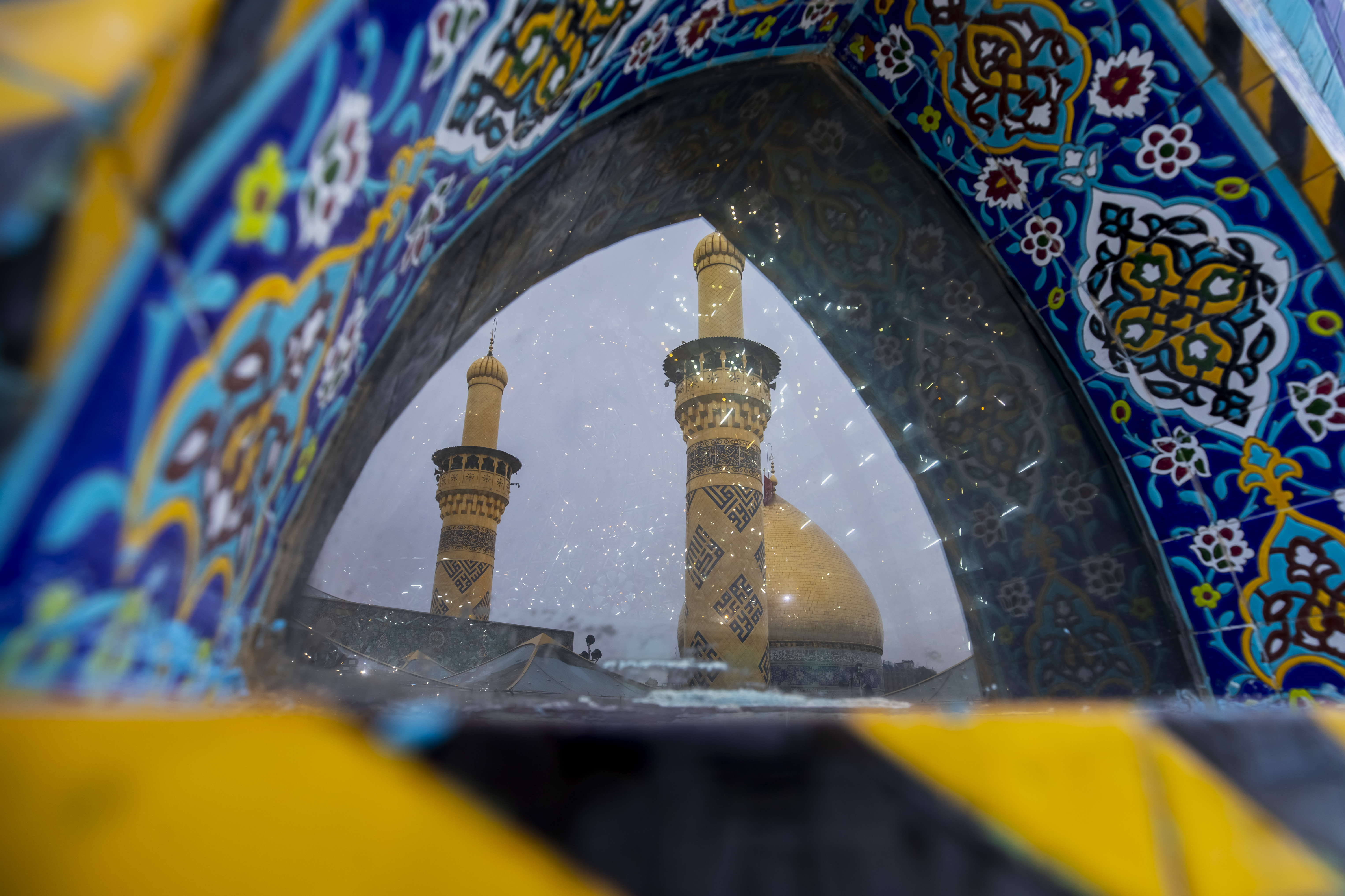 الغيث في اخر ايام شهر رمضان المبارك