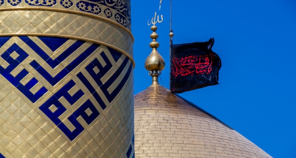 منائر  وقبة ابي الفضل العباس (عليه السلام)