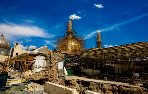 مرقد  الامامين العسكرين (عليهم السلام)