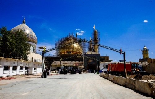مرقد  الامامين العسكرين (عليهم السلام)