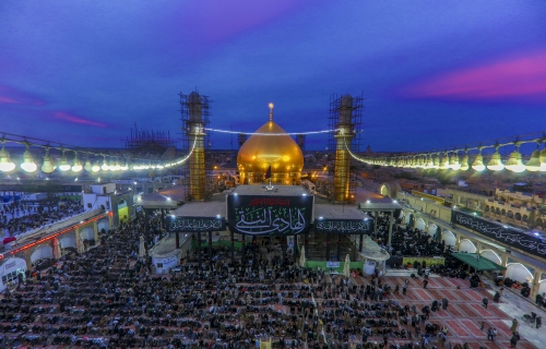 مرقد  الامامين العسكرين (عليهم السلام)