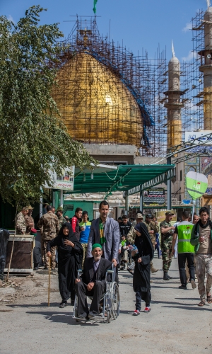 مرقد الامامين  العسكريين  (عليهم السلام)