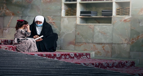 دعاء داخل الصحن الحسيني