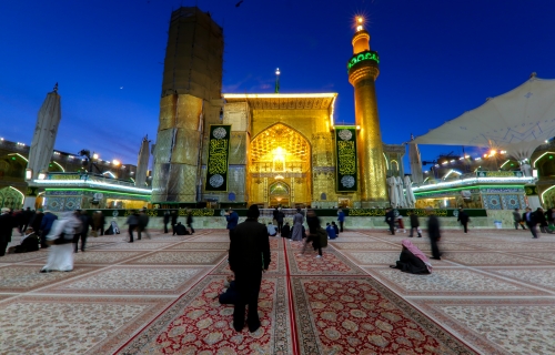 مرقد الامام علي (عليه السلام))