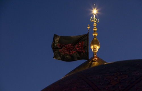 قبة حرم المولى أبي الفضل العباس عليه السلام