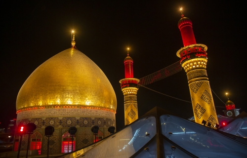 قبة حرم أبي الفضل العباس عليه السلام