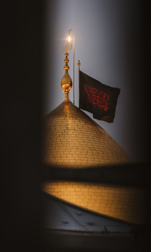 قبة حرم أبي الفضل العباس عليه السلام