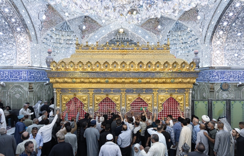 ضريح المولى أبي الفضل العباس 