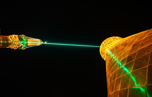 منارة الامام الحسين عليه السلام 