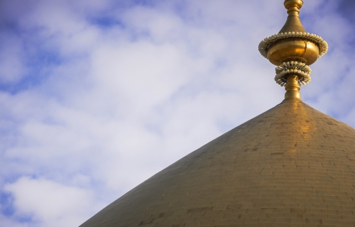 قبة حرم الامام علي (عليه السلام)