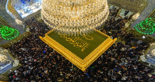 ضريح مرقد  الامام علي (عليه السلام)