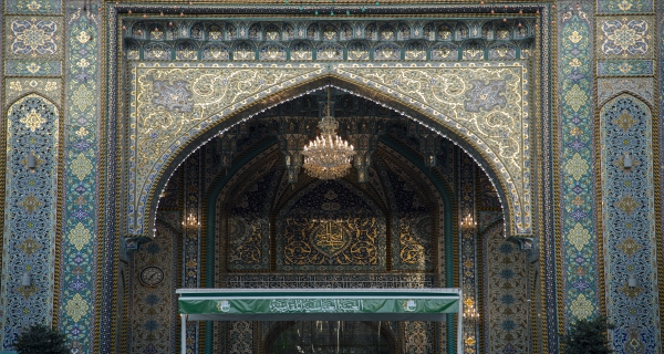 زخارف ونقوش أسلامية في العتبة العباسية 