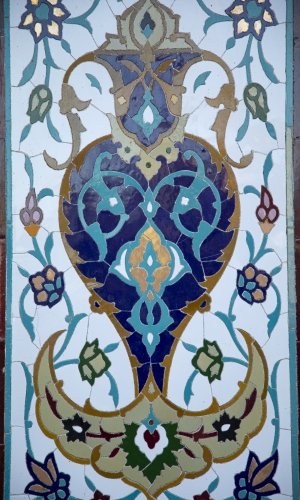 زخارف ونقوش أسلامية في العتبة العباسية 