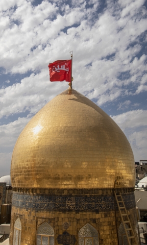 قبة الامام الحسين (عليه السلام)