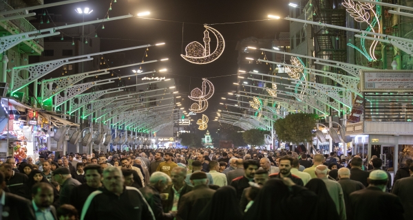  اجواء الزيارة ليلة الجمعة