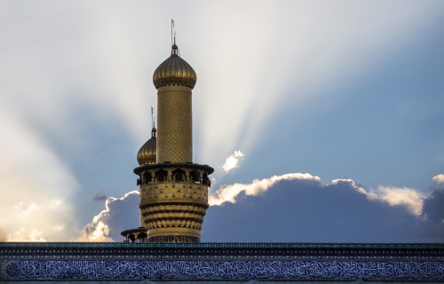  منائر ضريح الأمام الحسين (عليه السلام)