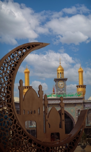 منائر ضريح الأمام الحسين (عليه السلام)