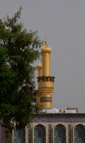  منائر ضريح الأمام الحسين (عليه السلام)