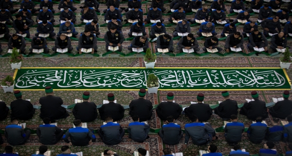 المحفل القراني المبارك في العتبة الحسينية المقدسة