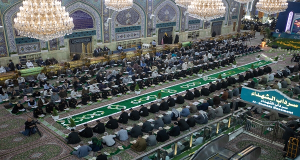 المحفل القرآني الرمضاني في الصحن الحسيني الشريف