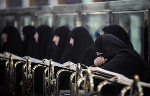 المحفل القرآني الرمضاني في الصحن الحسيني الشريف