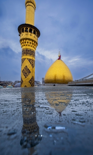 قبة ومنارة المولى أبي الفضل العباس (عليه السلام)