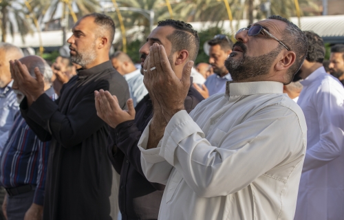 أجواء صلاة العيد في بين الحرمين الشريفين