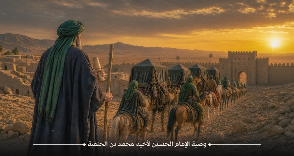 3- وصية الإمام الحسين لأخيه محمد بن الحنفية