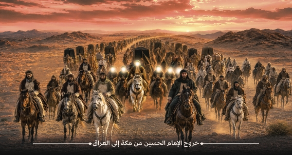 4- خروج الإمام الحسين من مكة إلى العراق