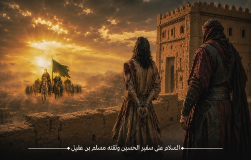 6- السلام على سفير الحسين وثقته مسلم بن عقيل