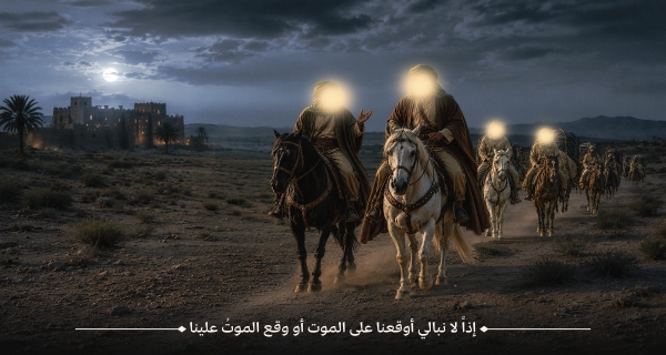 8- « إذاً لا نبالي أوقعنا على الموت أو وقع الموتُ علينا »