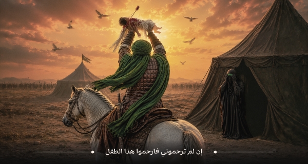 18- « إن لم ترحموني فارحموا هذا الطفل، لقد جفّ اللبن في صدر أمّه »