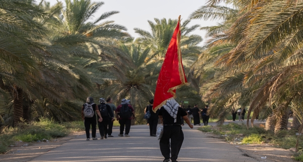 لو تعبن الرجلين أوصل زحف لحسين 
