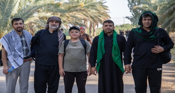 لو تعبن الرجلين .... أوصل زحف لحسين 
