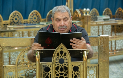 أجواء الزيارة في الصحن العباسي الشريف