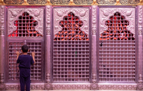 شباك مقام الإمام المهدي (عجل الله فرجه الشريف)